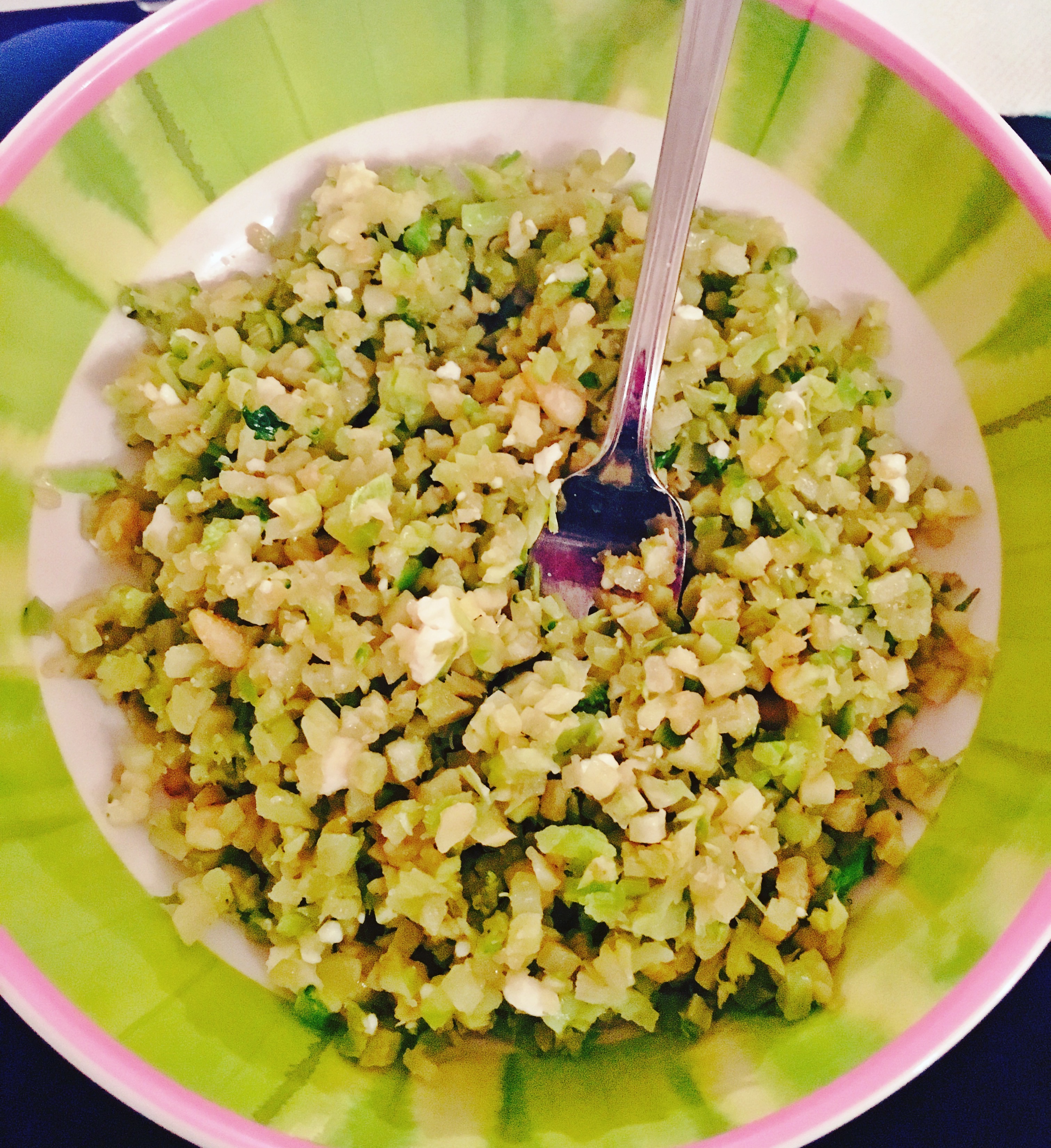 cauliflower rice, broccoli rice