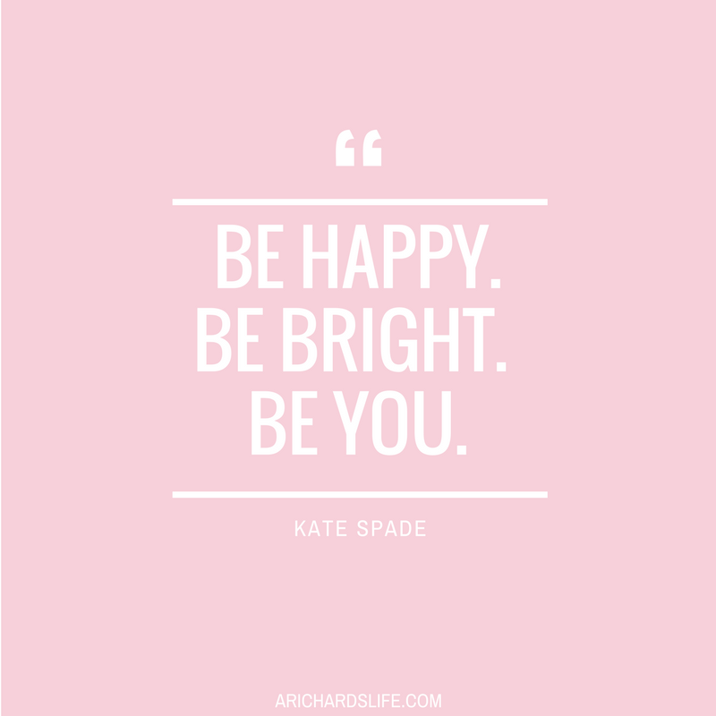 kate spade quotes Archives - Haley's Life in Color